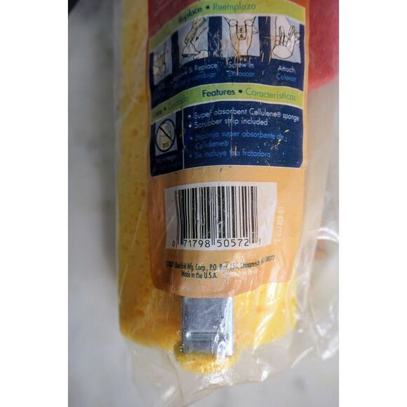 Quickie Clean Results Roller Mop Refill Sponge Refill Type 0572CR New Unopened - Picture 3 of 4